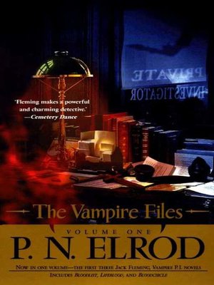 The Vampire Files, Volume One - ebook